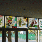 玄関ロビー（ステンド・グラス）1