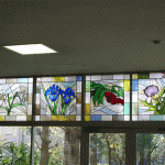 玄関ロビー（ステンド・グラス）2