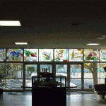 玄関ロビー（ステンド・グラス）3